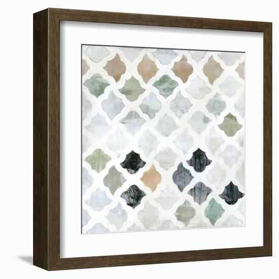 Turkish Tile II-Jodi Fuchs-Framed Art Print