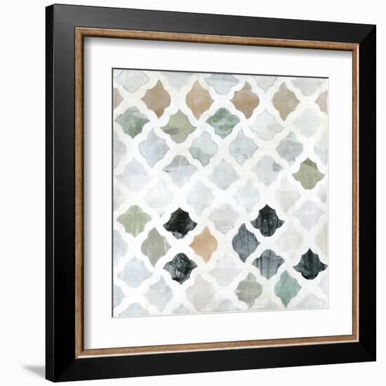 Turkish Tile II-Jodi Fuchs-Framed Art Print