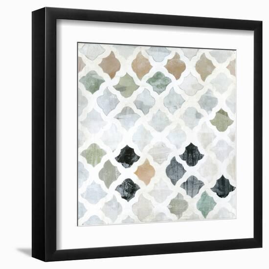 Turkish Tile II-Jodi Fuchs-Framed Art Print