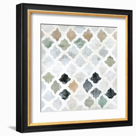 Turkish Tile II-Jodi Fuchs-Framed Art Print