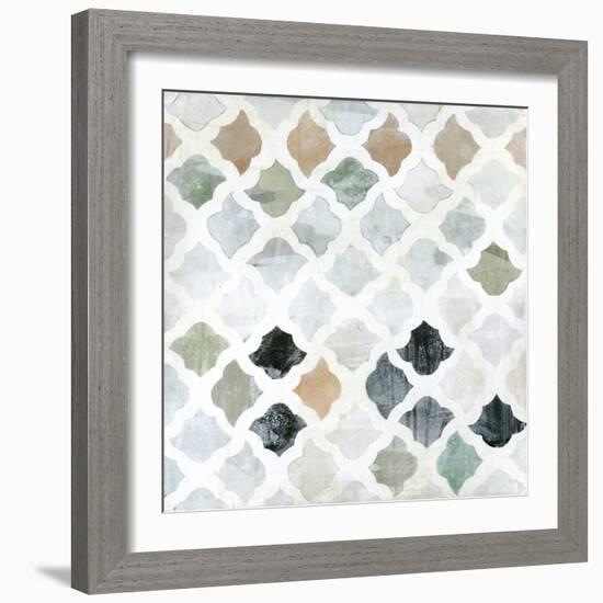 Turkish Tile II-Jodi Fuchs-Framed Art Print