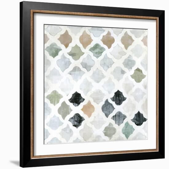 Turkish Tile II-Jodi Fuchs-Framed Art Print