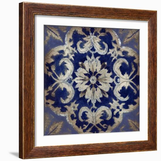 Turkish Tiles XI VI-Liz Jardine-Framed Art Print