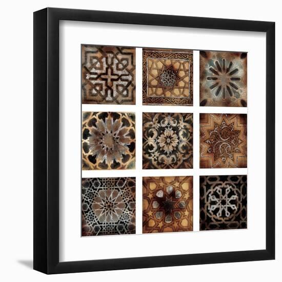 Turkish Tiles-Liz Jardine-Framed Art Print