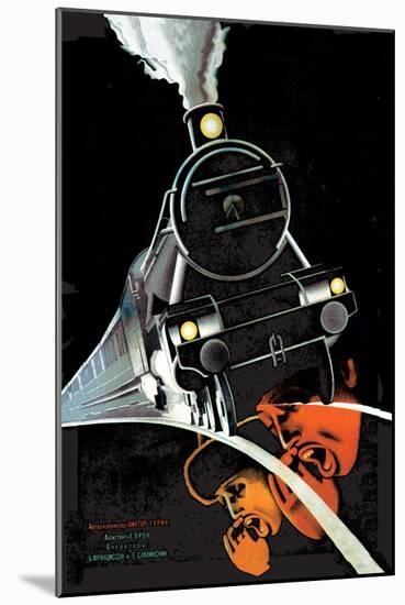 Turksib, Screaming Train-Stenberg Brothers-Mounted Art Print