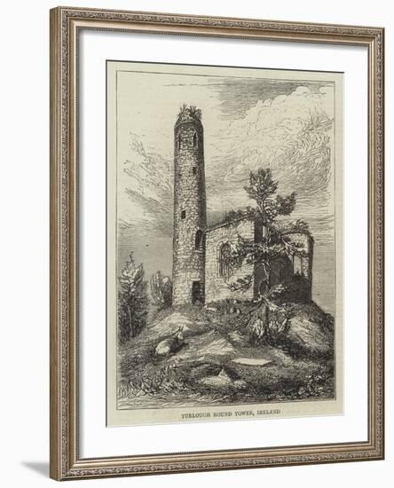 Turlough Round Tower, Ireland-null-Framed Giclee Print