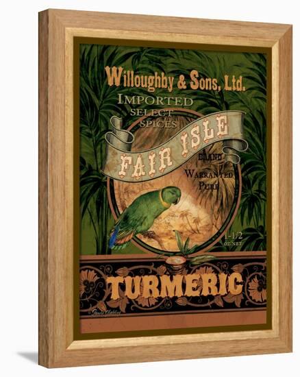 Turmeric-Pamela Gladding-Framed Stretched Canvas