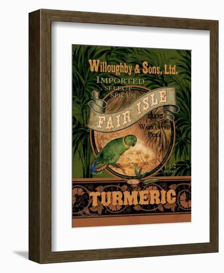 Turmeric-Pamela Gladding-Framed Premium Giclee Print