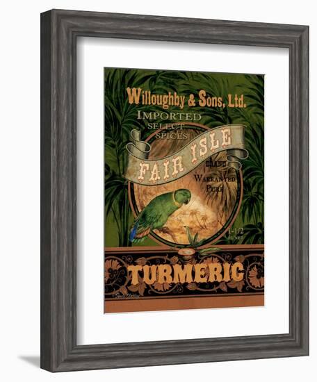 Turmeric-Pamela Gladding-Framed Art Print