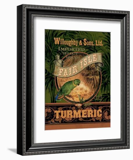 Turmeric-Pamela Gladding-Framed Art Print