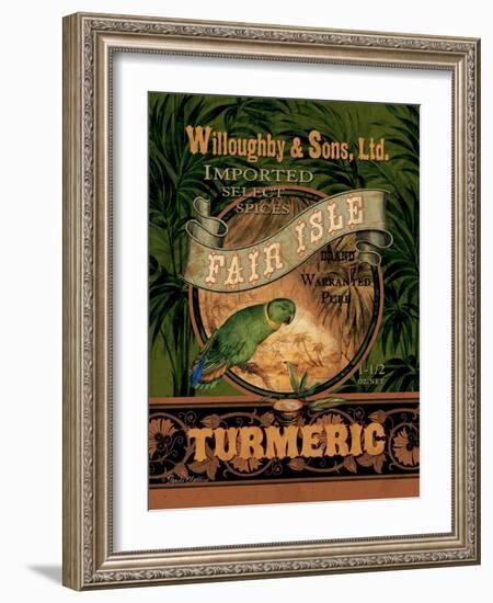 Turmeric-Pamela Gladding-Framed Art Print