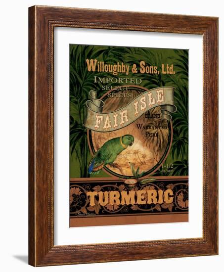 Turmeric-Pamela Gladding-Framed Art Print