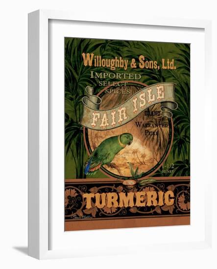 Turmeric-Pamela Gladding-Framed Art Print