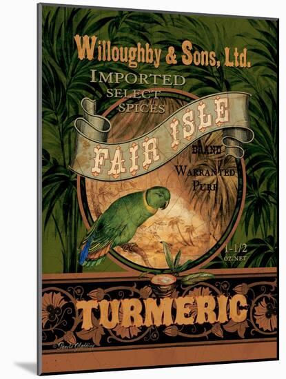 Turmeric-Pamela Gladding-Mounted Art Print