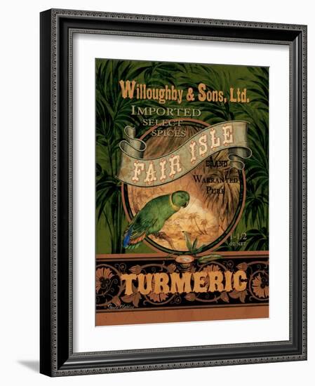 Turmeric-Pamela Gladding-Framed Art Print