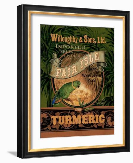 Turmeric-Pamela Gladding-Framed Art Print