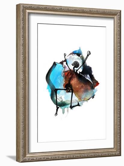 Turn Down for What-Alex Cherry-Framed Premium Giclee Print