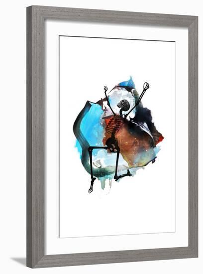 Turn Down for What-Alex Cherry-Framed Art Print