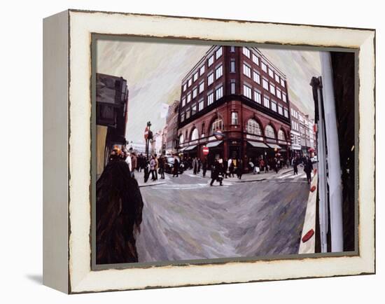 Turn Left for Neal Street, 1998-Ellen Golla-Framed Premier Image Canvas