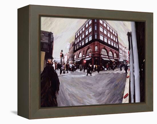 Turn Left for Neal Street, 1998-Ellen Golla-Framed Premier Image Canvas