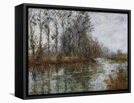 Turn of the Eure; Tournant De L'Eure-Gustave Loiseau-Framed Premier Image Canvas