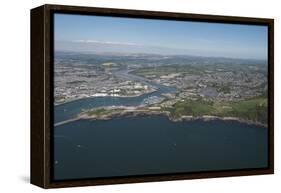 Turnchapel, Plymouth, Devon, England, United Kingdom, Europe-Dan Burton-Framed Premier Image Canvas