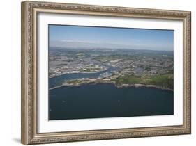 Turnchapel, Plymouth, Devon, England, United Kingdom, Europe-Dan Burton-Framed Photographic Print