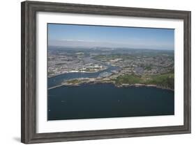 Turnchapel, Plymouth, Devon, England, United Kingdom, Europe-Dan Burton-Framed Photographic Print
