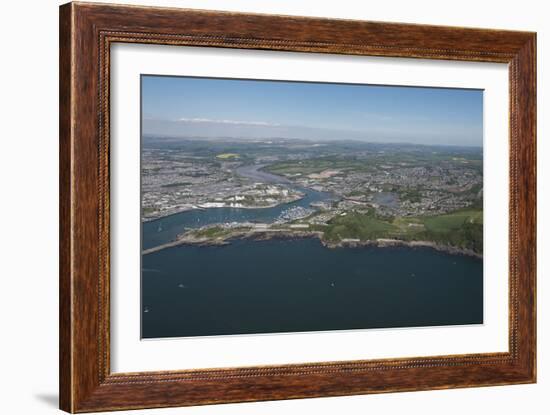 Turnchapel, Plymouth, Devon, England, United Kingdom, Europe-Dan Burton-Framed Photographic Print