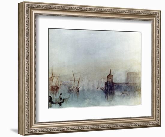 Turner: Venice, 1840-J. M. W. Turner-Framed Giclee Print