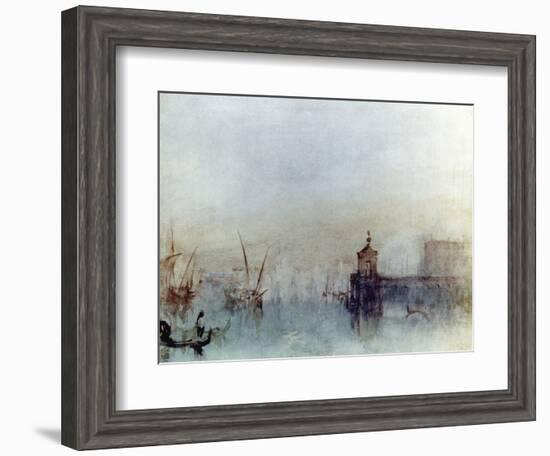 Turner: Venice, 1840-J. M. W. Turner-Framed Giclee Print