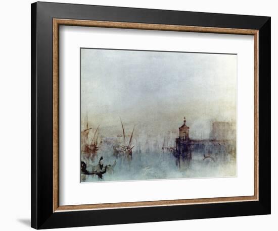 Turner: Venice, 1840-J. M. W. Turner-Framed Giclee Print