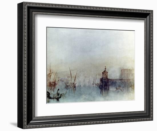 Turner: Venice, 1840-J. M. W. Turner-Framed Giclee Print