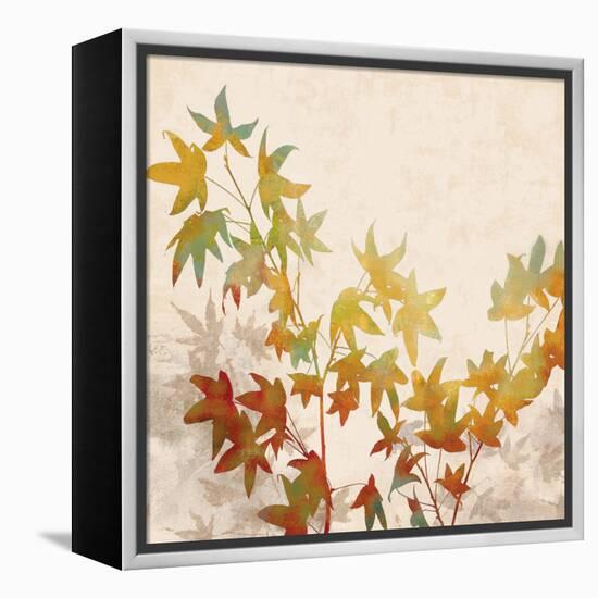 Turning Leaves I-Erin Lange-Framed Stretched Canvas