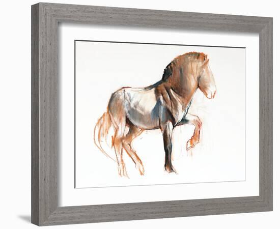 Turning (Przewalski), 2013-Mark Adlington-Framed Giclee Print