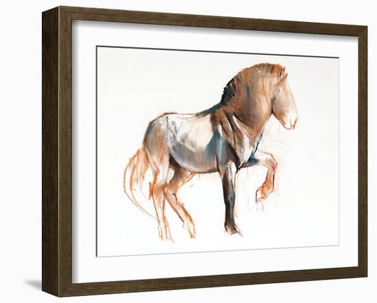 Turning (Przewalski), 2013-Mark Adlington-Framed Giclee Print