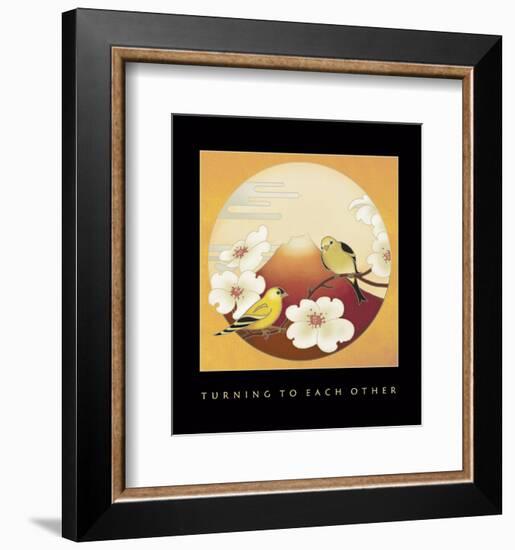 Turning To Each Other 1-Sybil Shane-Framed Premium Giclee Print
