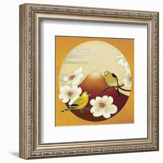 Turning to Each Other II-Sybil Shane-Framed Premium Giclee Print