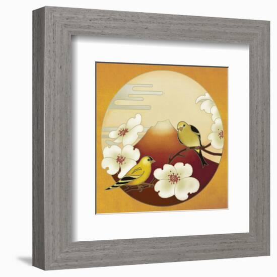 Turning to Each Other II-Sybil Shane-Framed Premium Giclee Print