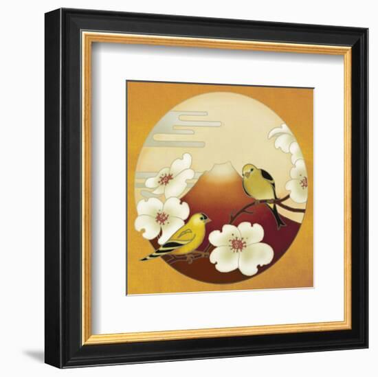 Turning to Each Other II-Sybil Shane-Framed Premium Giclee Print