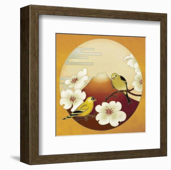 Turning to Each Other II-Sybil Shane-Framed Premium Giclee Print