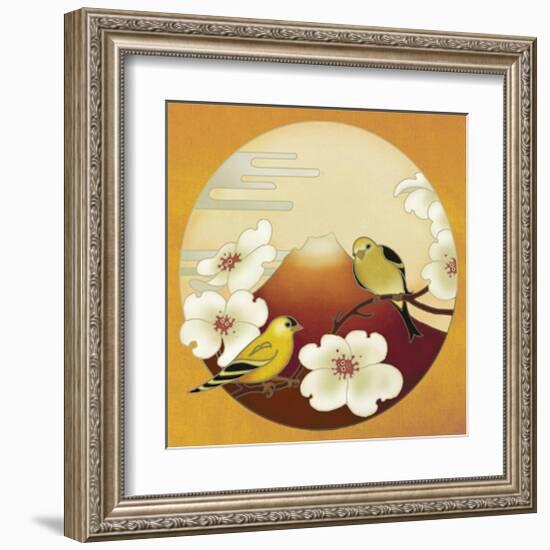 Turning to Each Other II-Sybil Shane-Framed Art Print