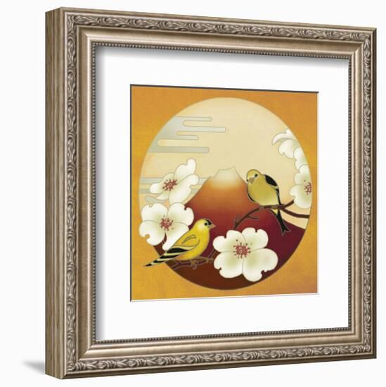 Turning to Each Other II-Sybil Shane-Framed Art Print