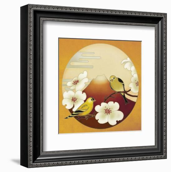 Turning to Each Other II-Sybil Shane-Framed Art Print