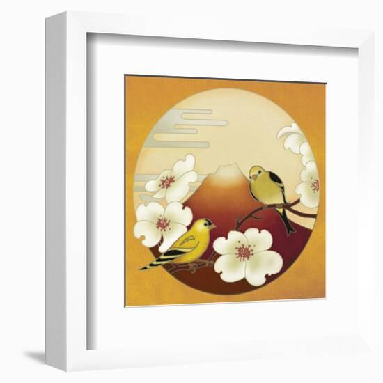 Turning to Each Other II-Sybil Shane-Framed Art Print