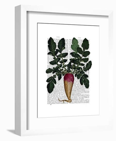 Turnip-Fab Funky-Framed Art Print