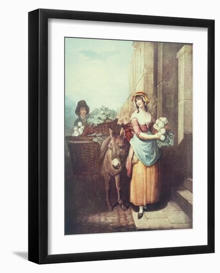 Turnips and Carrots, Ho-Francis Wheatley-Framed Giclee Print