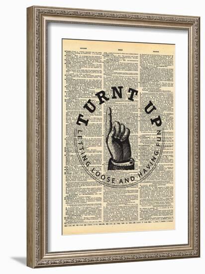 Turnt Up-null-Framed Art Print