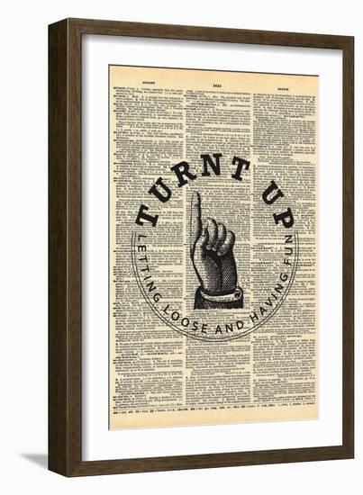 Turnt Up-null-Framed Art Print