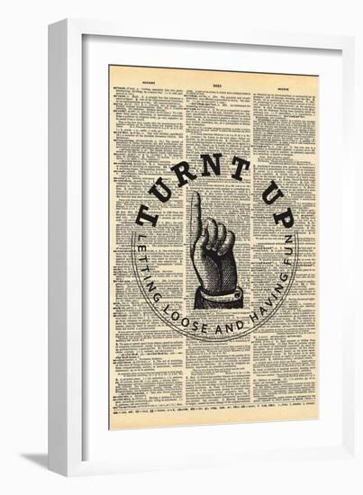 Turnt Up-null-Framed Art Print